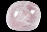 Polished Rose Quartz Bowl #232403-1